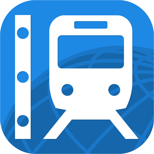 Check the railway maps on the app 'World Transit Maps'